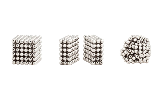 Magnetic Rainbow Balls Set – Stress Relief Desk Toy & Creative Puzzle