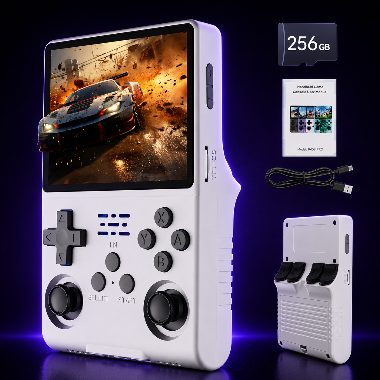 R40S Pro Retro Gaming Handheld