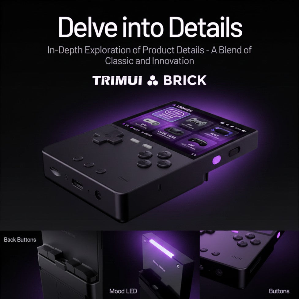 Trimui Brick Retro Handheld Console