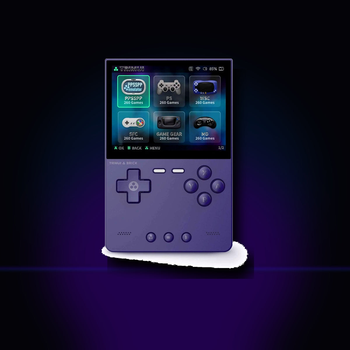 Trimui Brick Retro Handheld Console